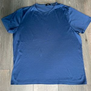 Theory Clean Tee Silk-Cotton Blend